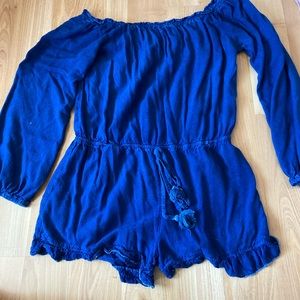 Blue Romper
